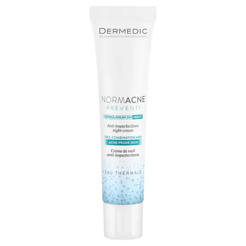 Outlet Dermedic Normacne éjszakai krém a bőrhibák csökkentésére 40 ml