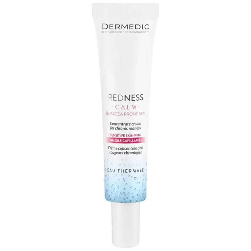 Szezonális akció Dermedic Redness koncentrált krém krónikus rosaceával érintett bőrre 40 ml