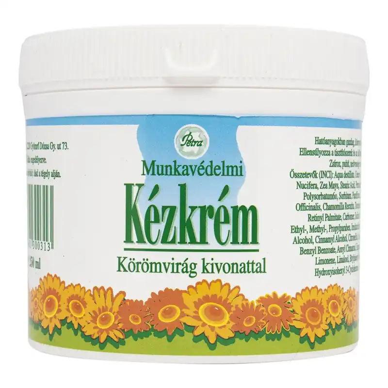 Petra munkavédelmi kézkrém körömvirág kivonattal 250 ml Szuper akció