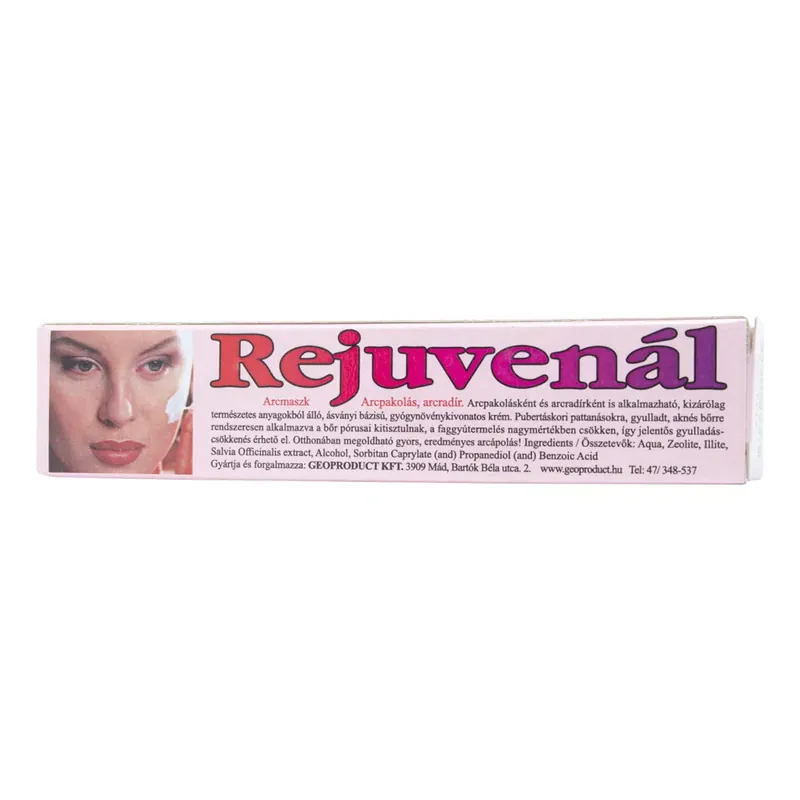 Rejuvenál arcpakolás és arcradír 65 g Biztonságos vásárlás