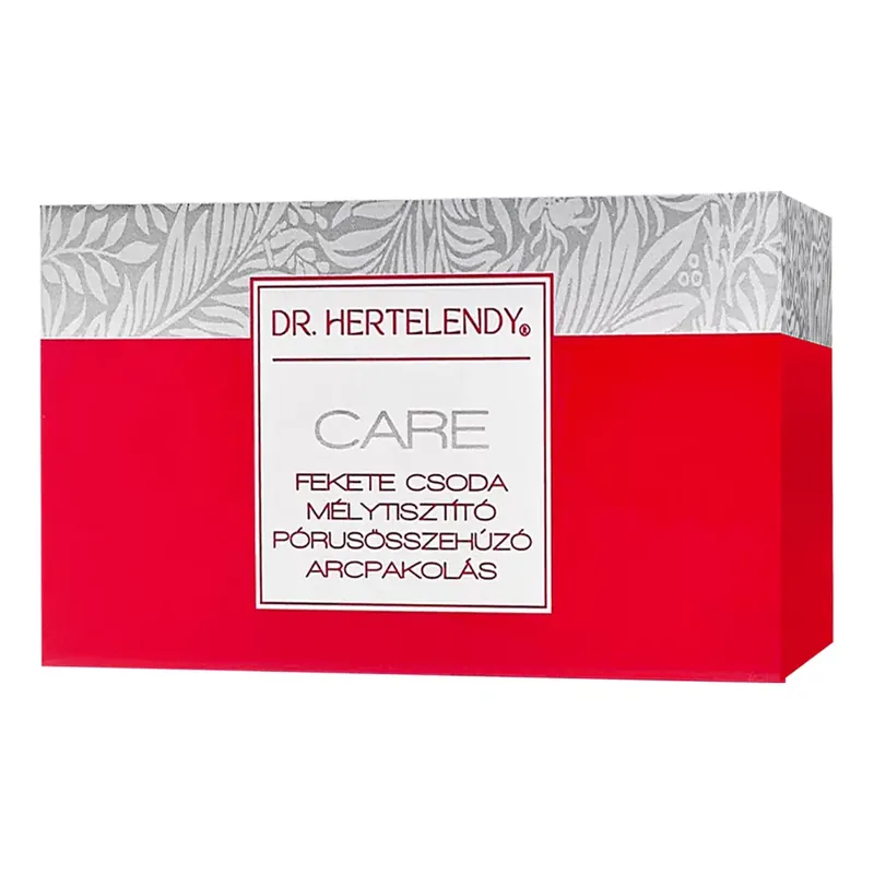 Dr. Hertelendy Care fekete csoda mélytisztító pórusösszehúzó arcpakolás 40 g Vedd meg online
