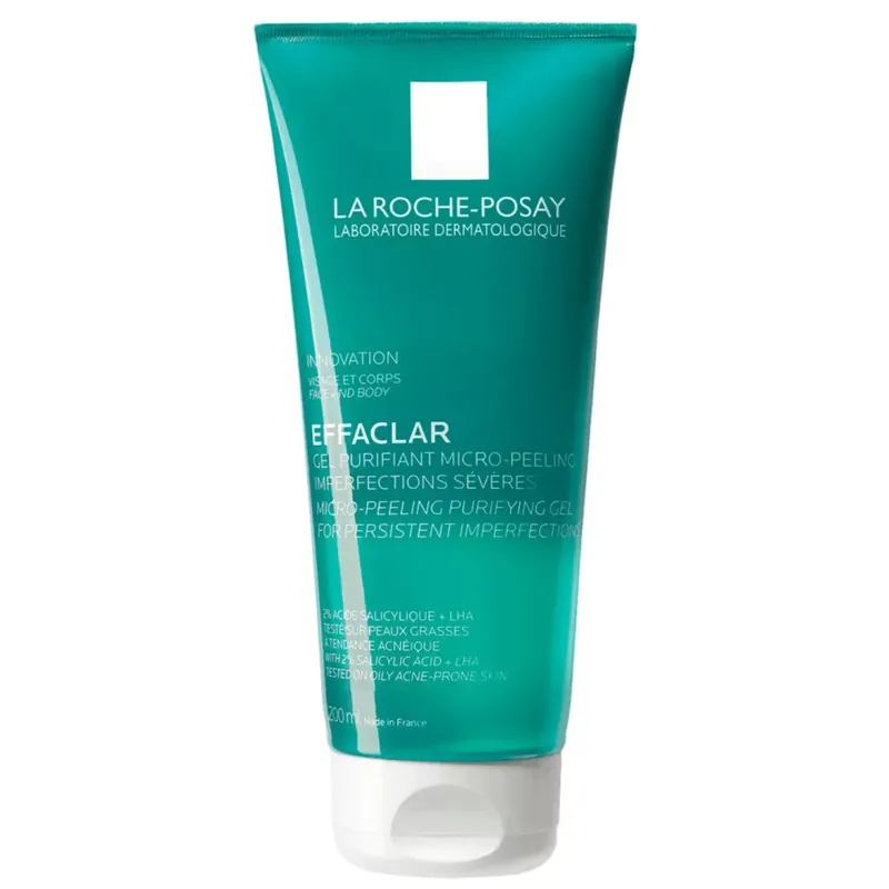 Expressz kézbesítés La Roche-Posay Effaclar mikro-hámlasztó tisztító gél 200 ml