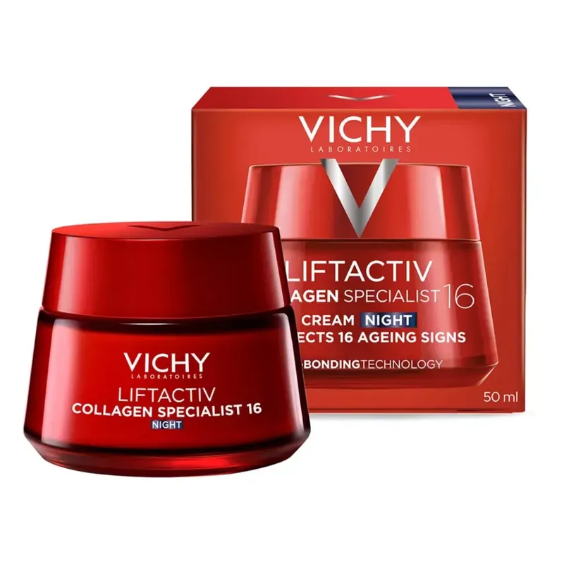 Akció Vichy Liftactiv Collagen Specialist éjszakai arckrém 50 ml