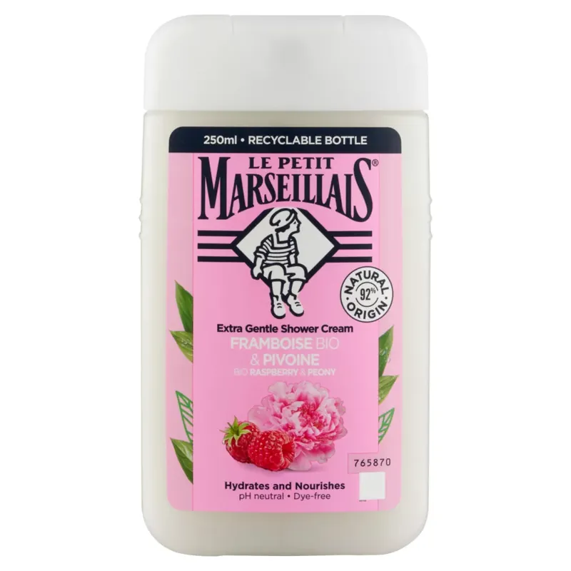 Le Petit Marseillais málna és bazsarózsa tusfürdő 250 ml Vásárlói kedvenc