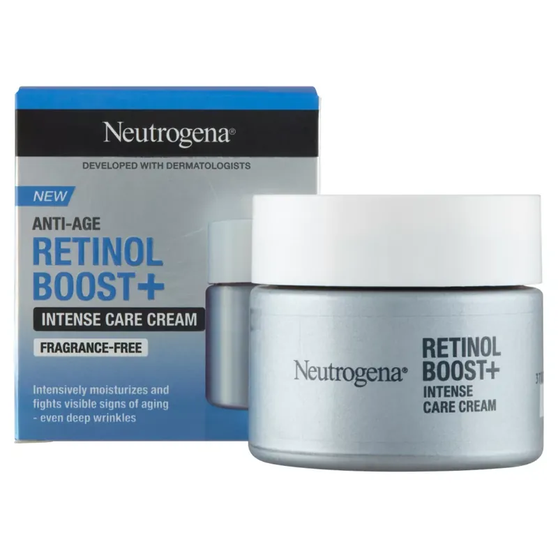 Prémium Neutrogena Retinol Boost+ intenzív arckrém 50 ml