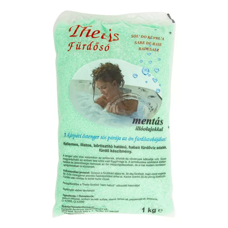 Thetis fürdősó illatos, habzó zöld 1000 g Legjobb ár