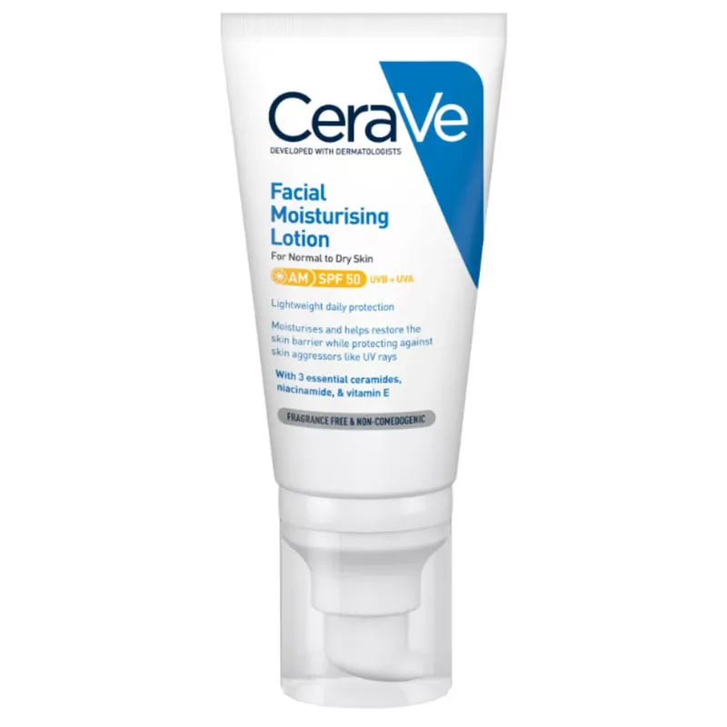 CeraVe SPF50 hidratáló arckrém 52 ml Bestseller