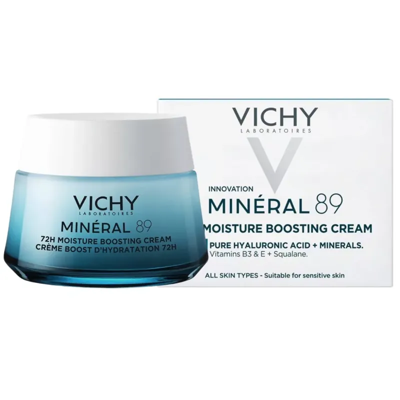 Gyors kiszállítás Vichy Minéral 89 72H hidratáló arckrém light 50 ml