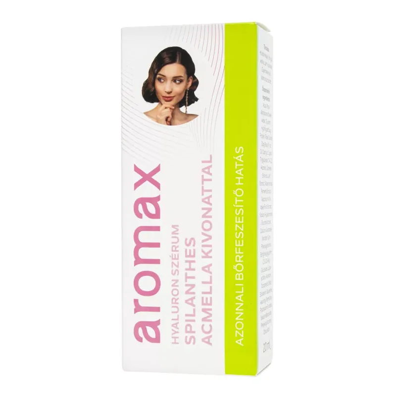 Aromax Hyaluron szérum azonnali bőrfeszesítő hatással 20 ml Azonnali szállítás