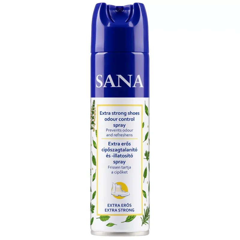 Ajánlat Sana extra erős cipőszagtalanító és illatosító spray 150 ml