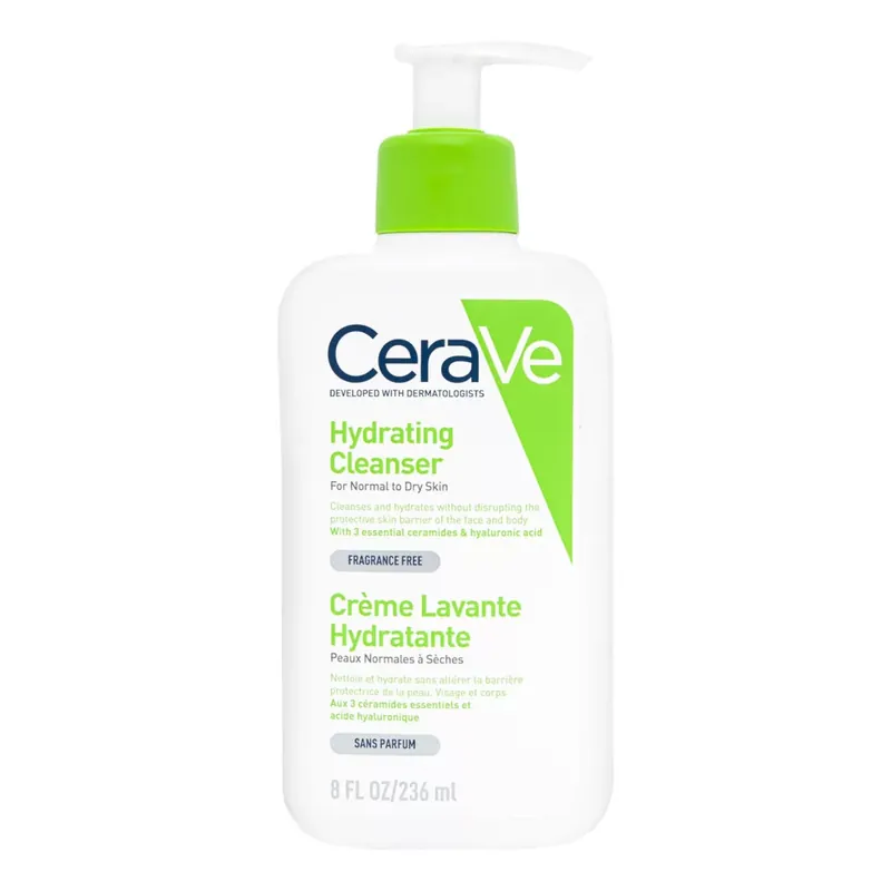 Prémium CeraVe Hidratáló tisztító arcra és testre 236 ml