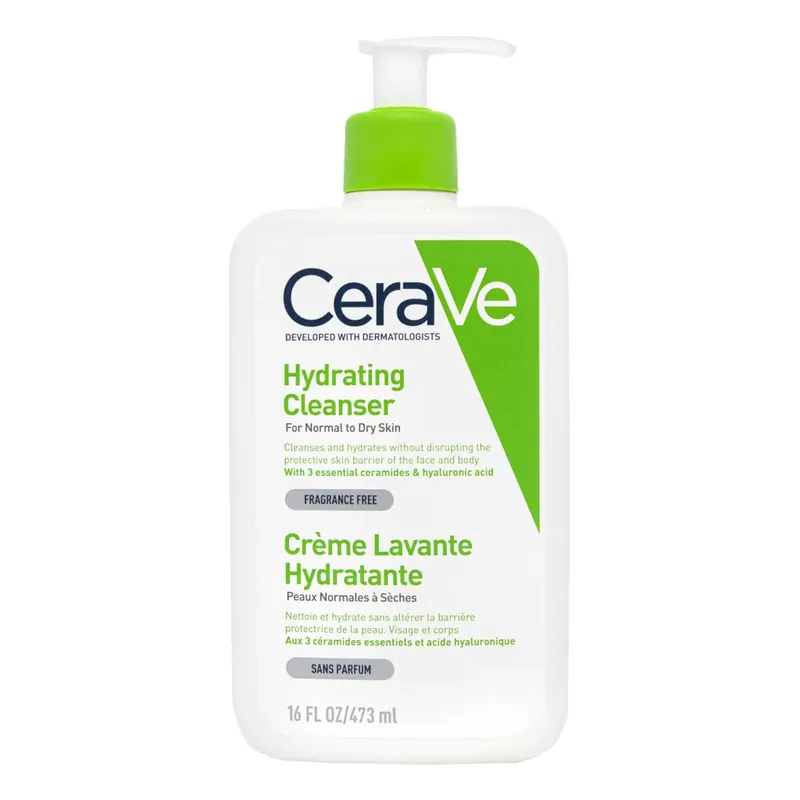CeraVe Hidratáló tisztító arcra és testre 473 ml Biztonságos fizetés