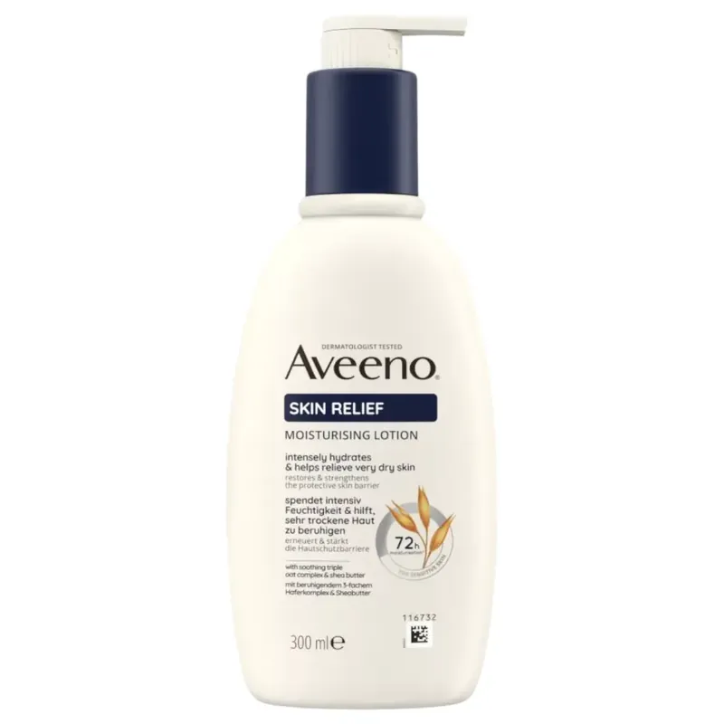 Csak ma Aveeno Skin Relief illatmentes hidratáló testápoló tej 300 ml