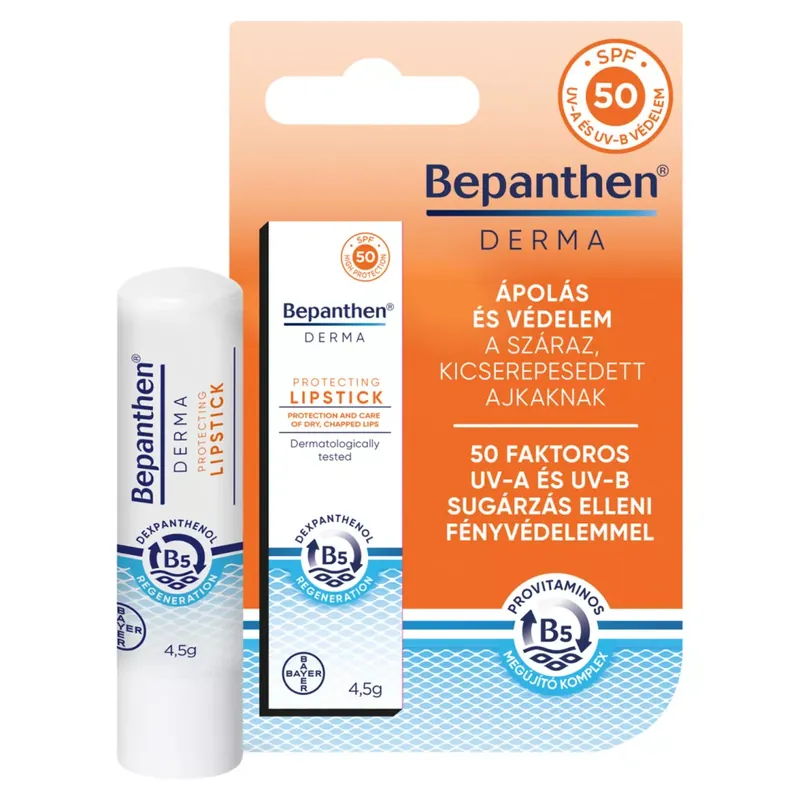 Bestseller Bepanthen Derma Ajakápoló Stift SPF 50 4,5 g