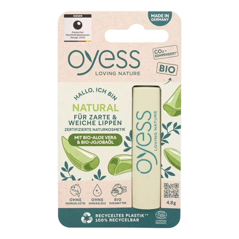 Utolsó esély Oyess Bio Natúr ajakápoló 4,8 g