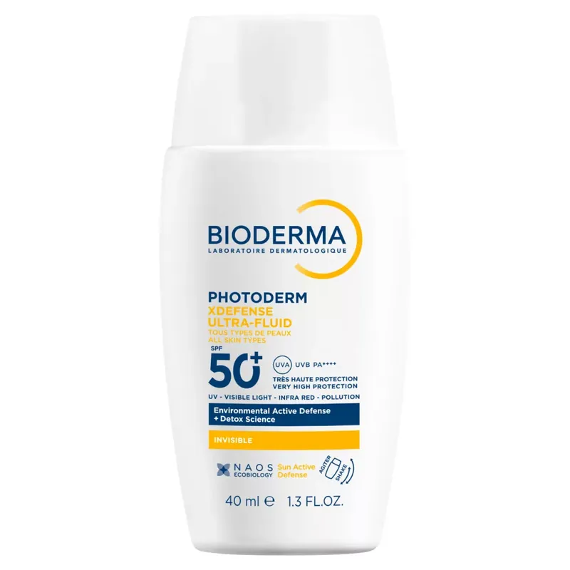 Korlátozott ajánlat Bioderma Photoderm XDefense SPF50+ színtelen ultra-fluid 40 ml