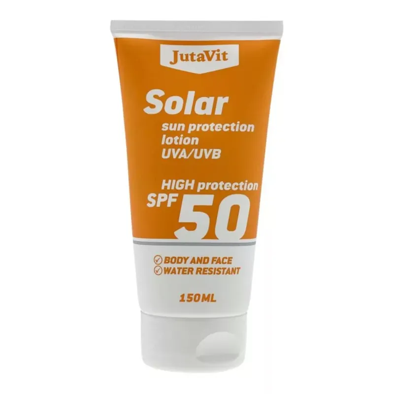 Szezonális akció JutaVit Solar SPF50 naptej 150 ml