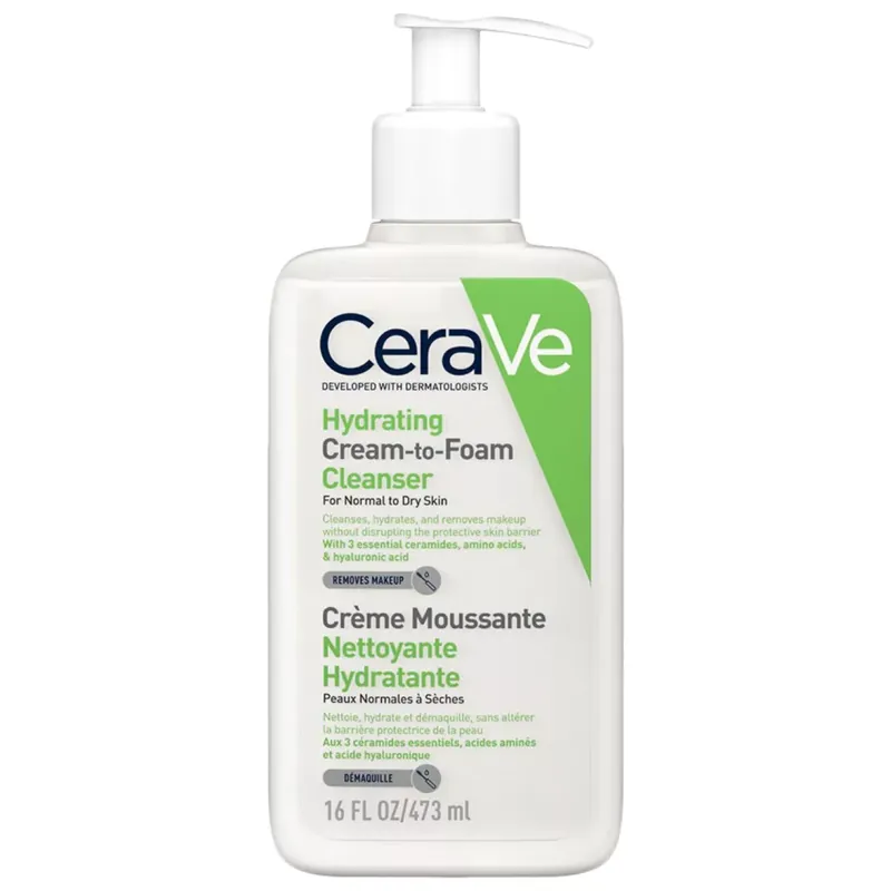 Gyors szállítás CeraVe habzó krémtisztító 473ml