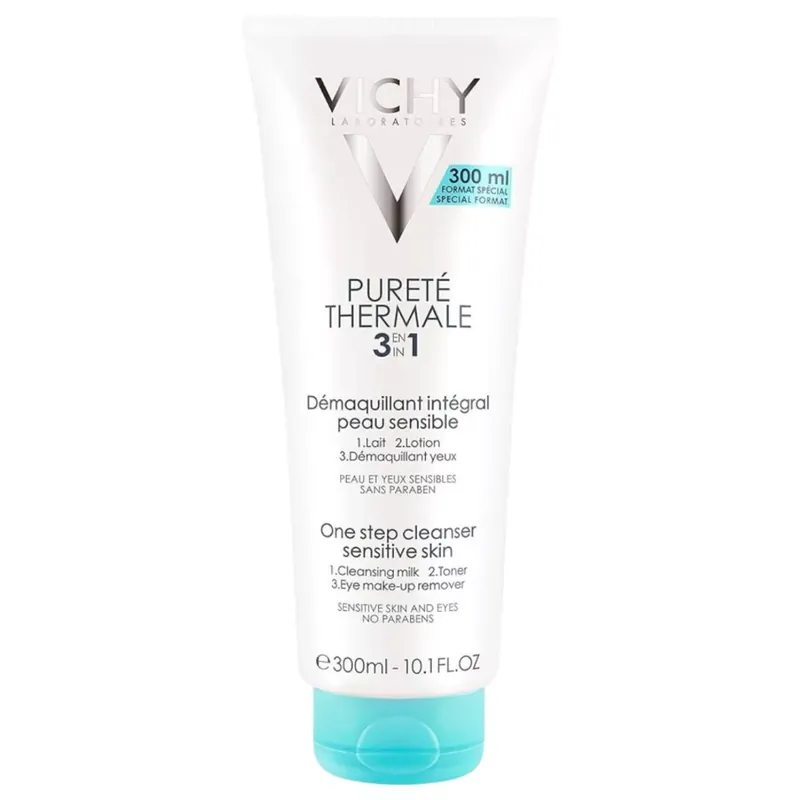 Vichy Pureté Thermal egylépéses arctisztító 3in1 300 ml Csak ma