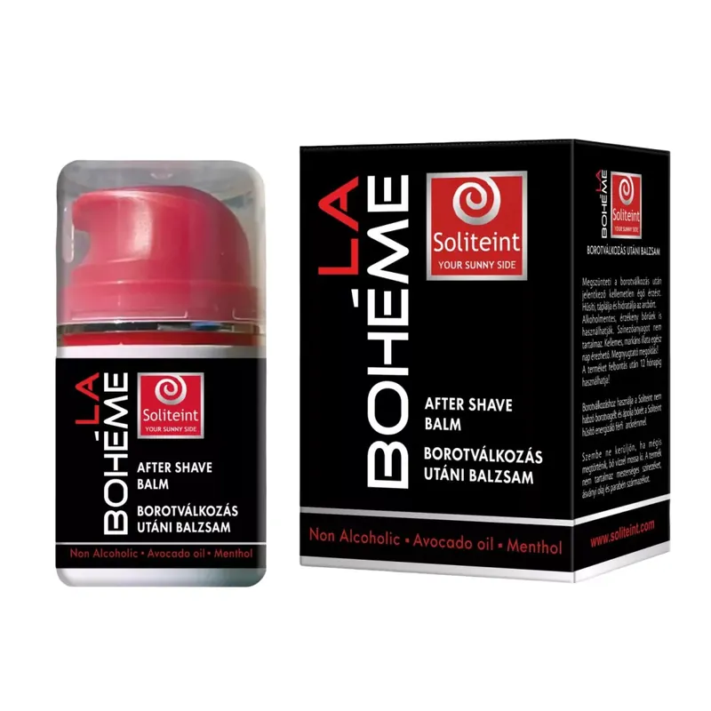 Gyors szállítás Soliteint La Bohéme nem habzó borotvagél 50 ml
