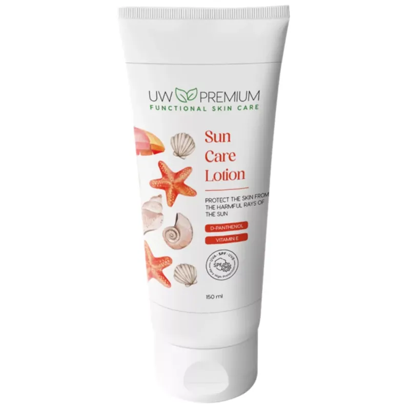 Végkiárusítás UW Premium Sun Care SPF50 naptej 150 ml