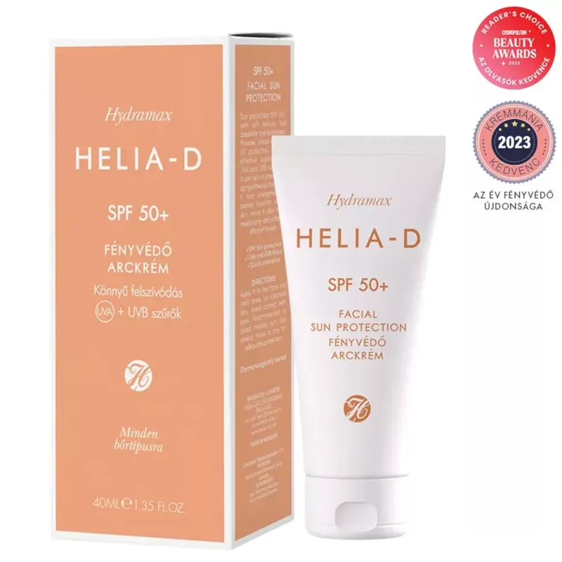 Ajánlat Helia-D Hydramax SPF 50+ arckrém fényvédő 40 ml