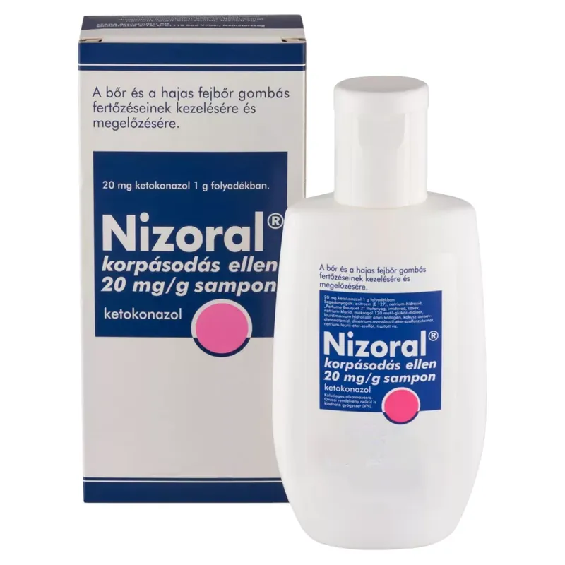 Vedd meg most Nizoral sampon korpásodás ellen 20 mg/g 200 ml