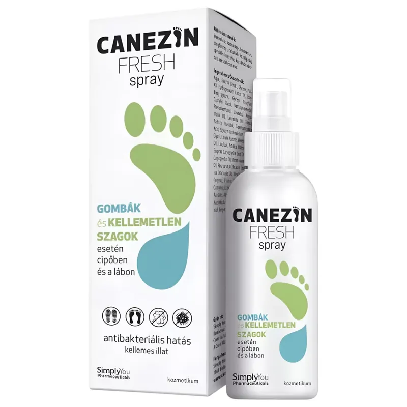 Simply You Canezin fresh láb- és cipőspray 100 ml Azonnal elérhető