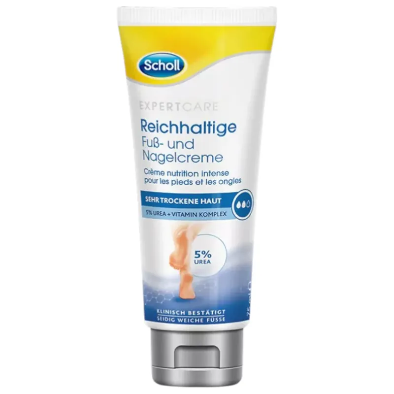 Biztonságos vásárlás Scholl hidratáló krém extra száraz lábra és körömre 75 ml