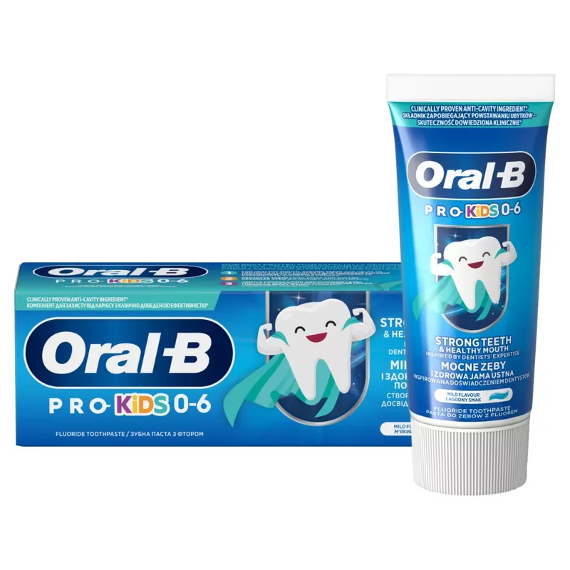 Biztonságos vásárlás Oral-B Pro Kids fogkrém 0–6 év 50 ml