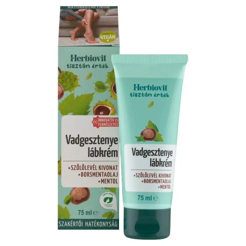Népszerű Herbiovit vadgesztenye lábkrém 75 ml