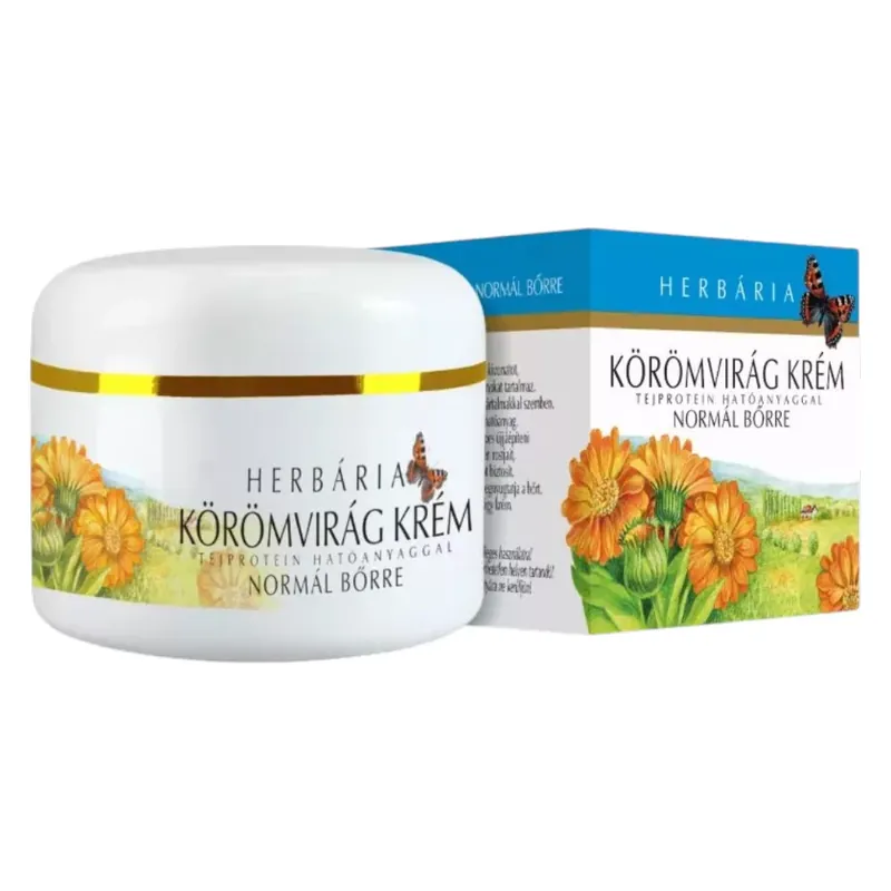Biztonságos vásárlás Herbária körömvirág krém normál bőrre 50 ml