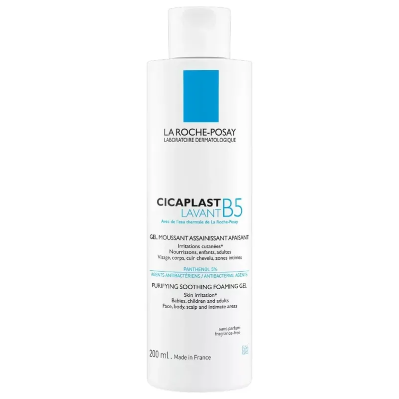 Végkiárusítás La Roche-Posay Cicaplast Lavant B5 habzó tisztító gél 200 ml