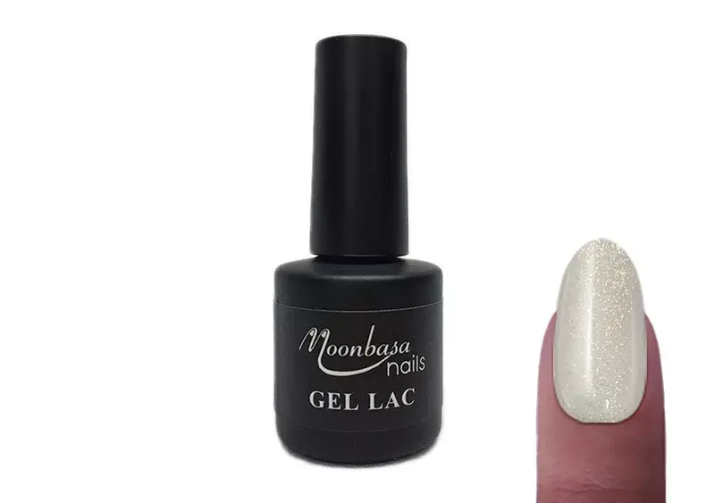 Gyors szállítás Gel polish 6ml 065 Glittery pale white