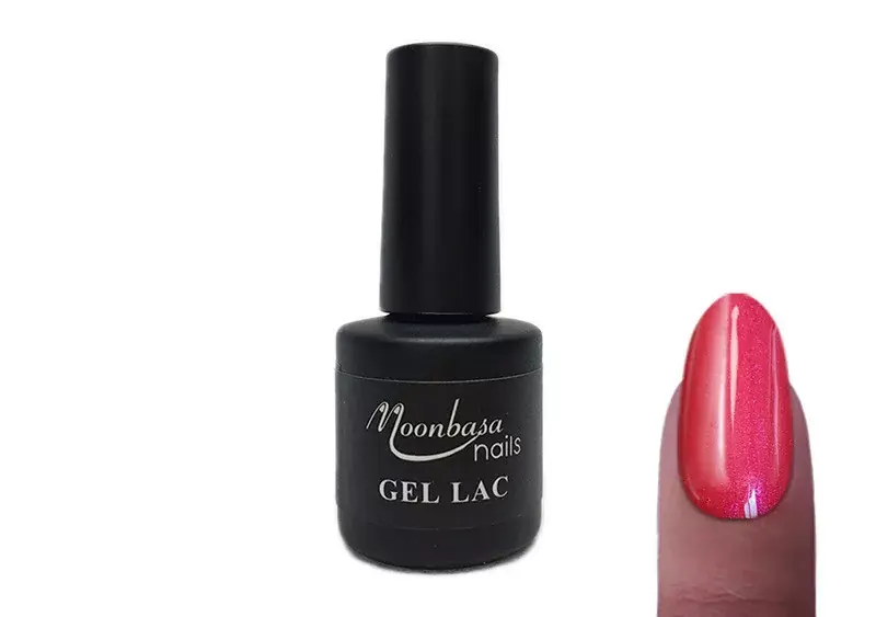 Expressz szállítás Gel polish 6ml 076 Light glittery red