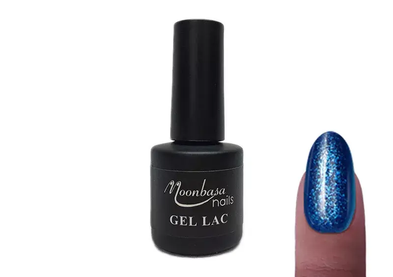Gel polish 6ml 101 Glittery royal blue Olcsó