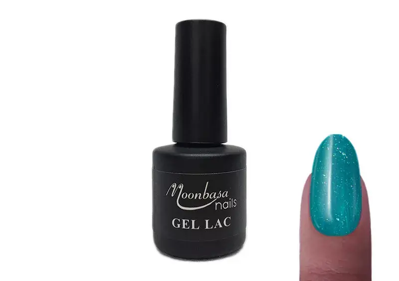 Gel polish 6ml 286 Glittery turquoise Kedvezményes ár