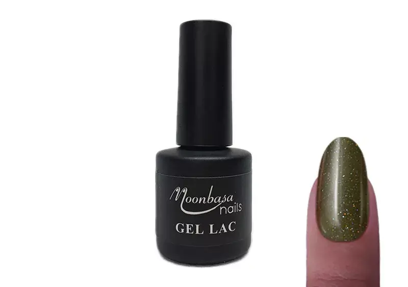 Gel polish 6ml 290 Glittery dark brown Prémium