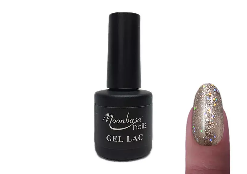 Gel polish 6ml 306 Glittery silver Kedvezmény