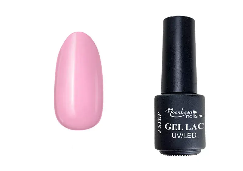 Árcsökkenés 3step gel polish 4ml 038 Cotton Candy Pink