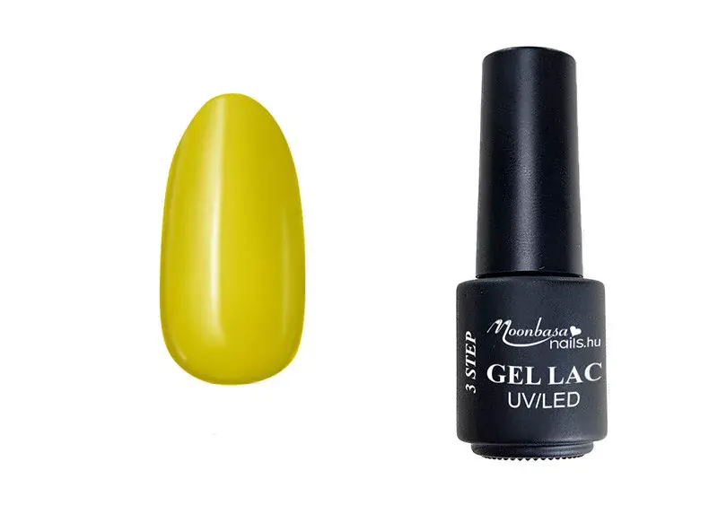 3step gel polish 4ml 107 Luminous yellow Különleges ajánlat