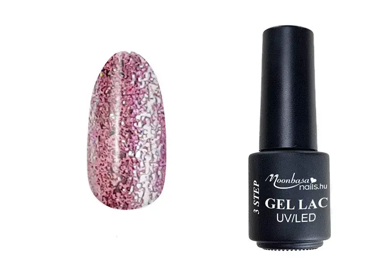 Szezonális akció 3-step gel polish 4ml 119 Rosegold shine