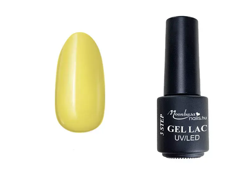 3-step gel polish 4ml 157 Mimosa Yellow Népszerű