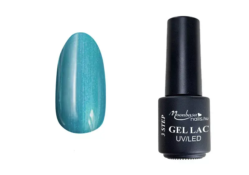 Alacsony ár 3step gel polish 4ml 212 Pearl Crystal Blue