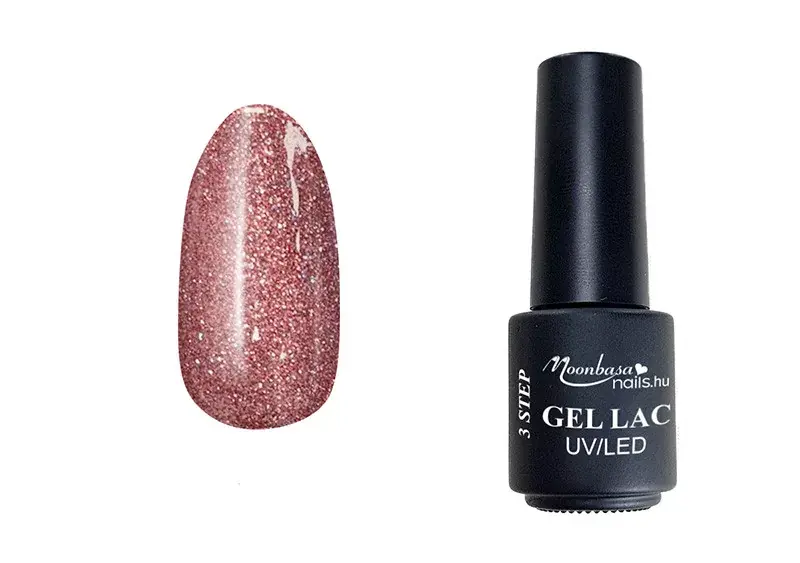 3-step gel polish 4ml 235 Rose Gold Flame Gyors kiszállítás