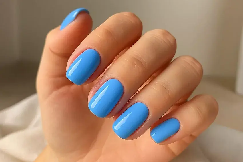 Phosphorescent gel polish 5ml 632 Blue Népszerű