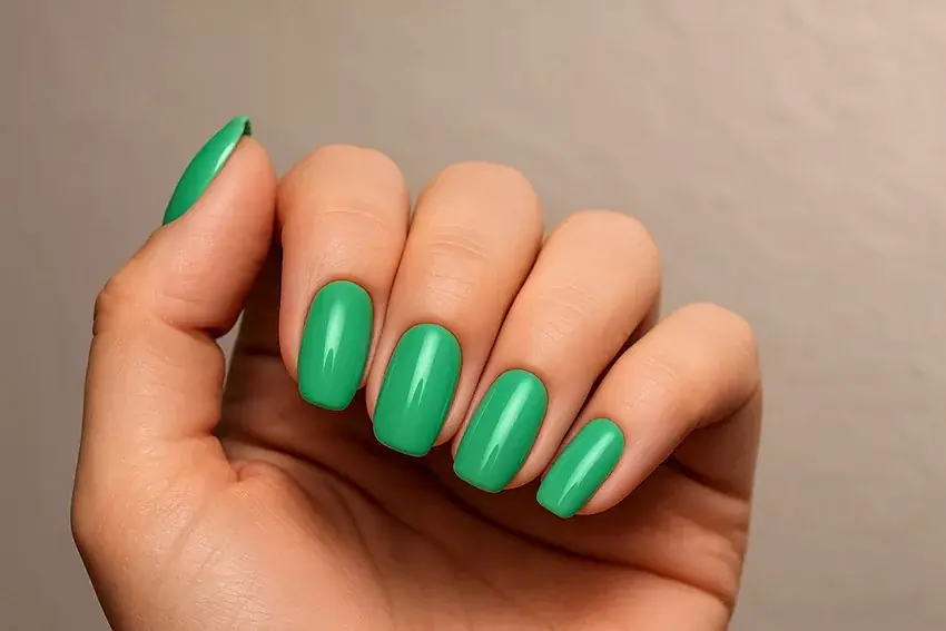 Phosphorescent gel polish 5ml 645 Green Gyors kiszállítás