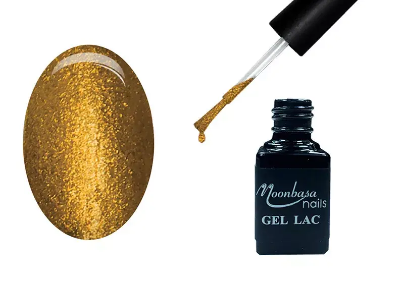 Gyors szállítás One step gel polish 5ml 040 Glittery gold