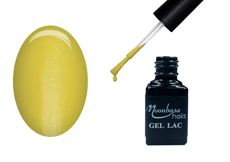 One step gel polish 5ml 089 Glittery lemon yellow Olcsó