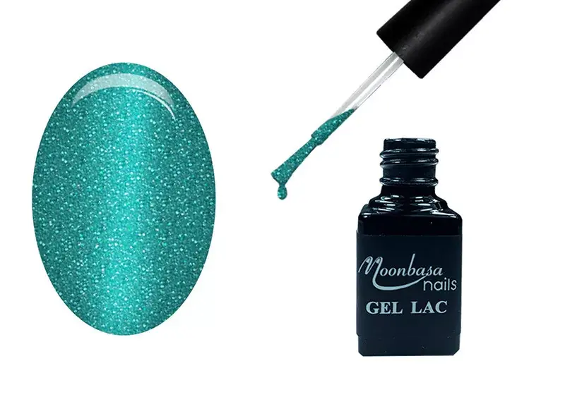 One step gel polish 5ml 152 Glittery turquoise green Legkelendőbb